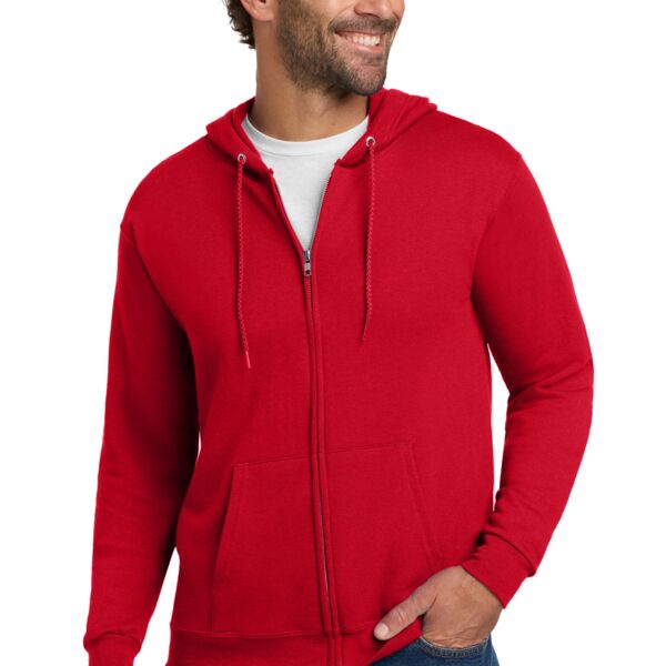 Hanes ComfortBlend ® Full Zip Unisex Hooded Sweatshirt P180 ComfortBlend ® Full Zip Unisex Hooded Sweatshirt Thumbnail
