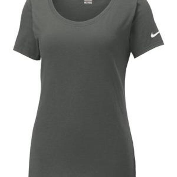 Nike Ladies Core Cotton Scoop Neck Tee NKBQ5236 Ladies Core Cotton Scoop Neck Tee Thumbnail