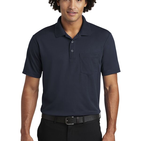 Sport Tek PosiCharge ® RacerMesh ® Pocket Polo ST640P PosiCharge ® RacerMesh ® Pocket Polo Thumbnail