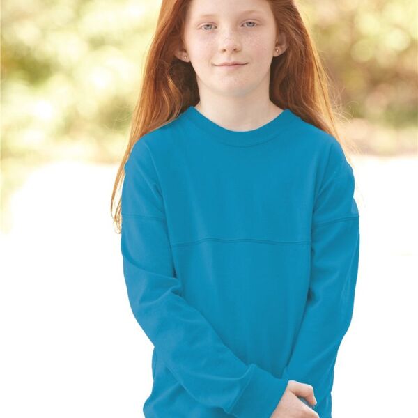 J. America Youth Game Day Jersey long sleeve T-Shirt 8219 Youth Game Day Jersey long sleeve T-Shirt Thumbnail