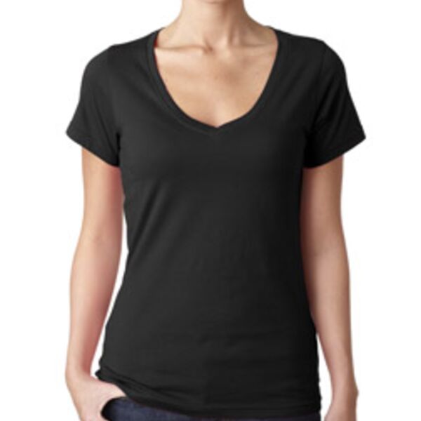 Anvil Ladies Sheer V-neck T-Shirt A392 Ladies Sheer V-neck T-Shirt Thumbnail
