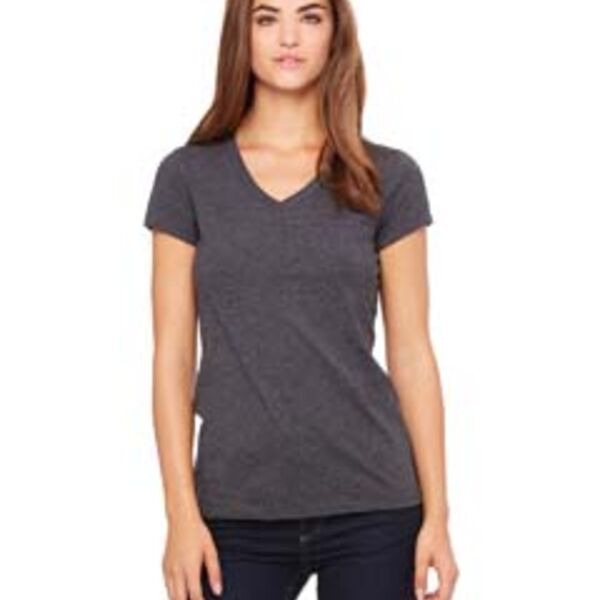 Bella + Canvas Ladies' Jersey Short-Sleeve V-Neck T-Shirt B6005 Ladies' Jersey Short-Sleeve V-Neck T-Shirt Thumbnail