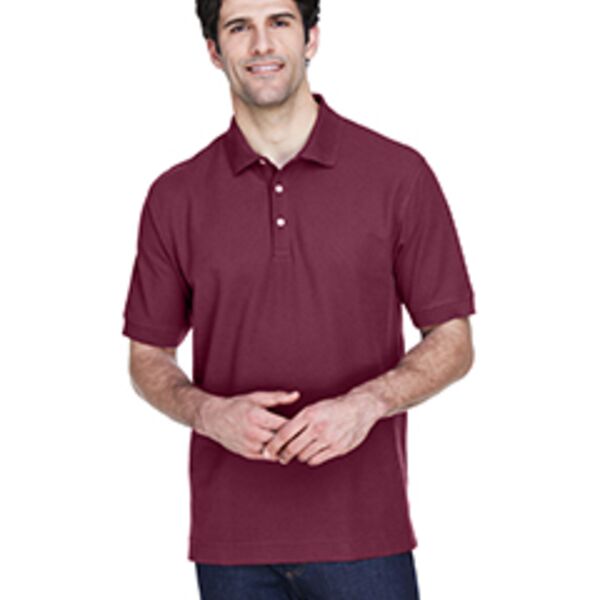 Devon & Jones Men's Pima Piqué Short-Sleeve Polo D100 Men's Pima Piqué Short-Sleeve Polo Thumbnail