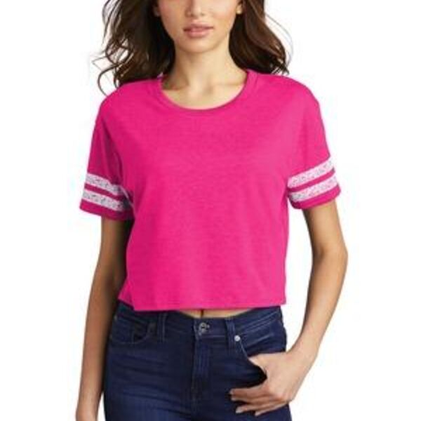 District ® Women's Scorecard Crop Tee DT488 ® Women's Scorecard Crop Tee Thumbnail