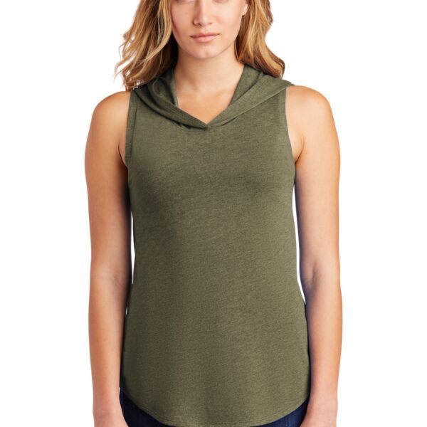 District Women's Perfect Tri ® Sleeveless Hoodie DT1375 Women's Perfect Tri ® Sleeveless Hoodie Thumbnail